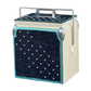 Retro Rodeo Cream Cooler- Rhinestone in black