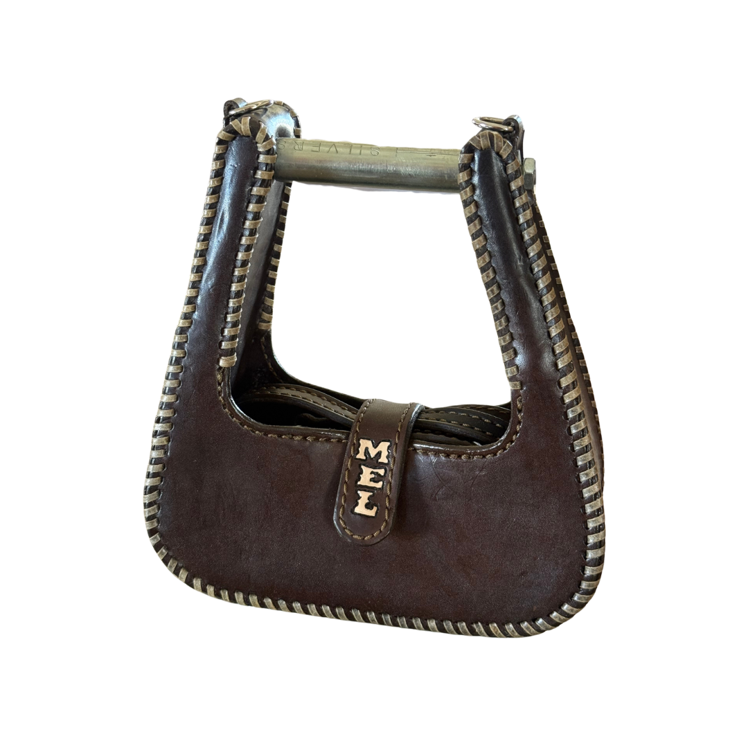 The Stirrup Purse | Add your INITIALS to your Stirrup Purse