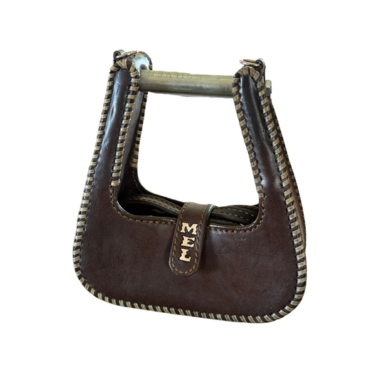 The Stirrup Purse | Add your INITIALS to your Stirrup Purse