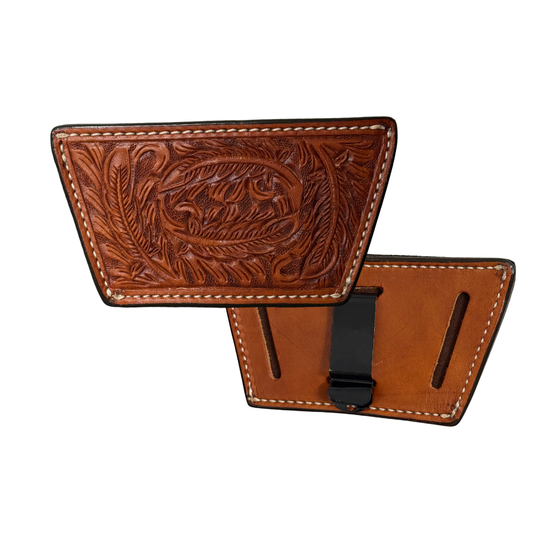 Universal Holster- Cowboy Feather in Toast