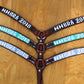 Rodeo Award | 1.75" Contour Breastcollar w/ floral BGP and lettering (18)