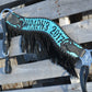Rodeo Award | 2.5" Wave Breastcollar w/ BGP, Whipstitch & Fringe (22)