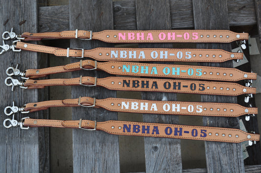 Rodeo Award | Wither Strap w/ SS spot & Lettering (9)