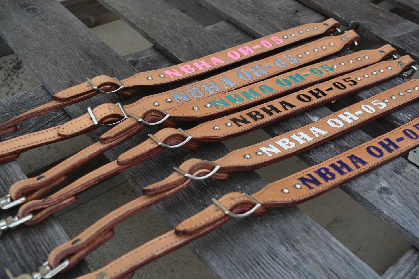 Rodeo Award | Wither Strap w/ SS spot & Lettering (9)