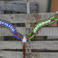 Rodeo Award | 2.5" Wave Breastcollar w/ BGP, SS Spots & Crystals (14 letters)