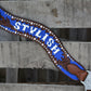 Rodeo Award | 2.5" Wave Breastcollar w/ BGP, SS Spots & Crystals (14 letters)