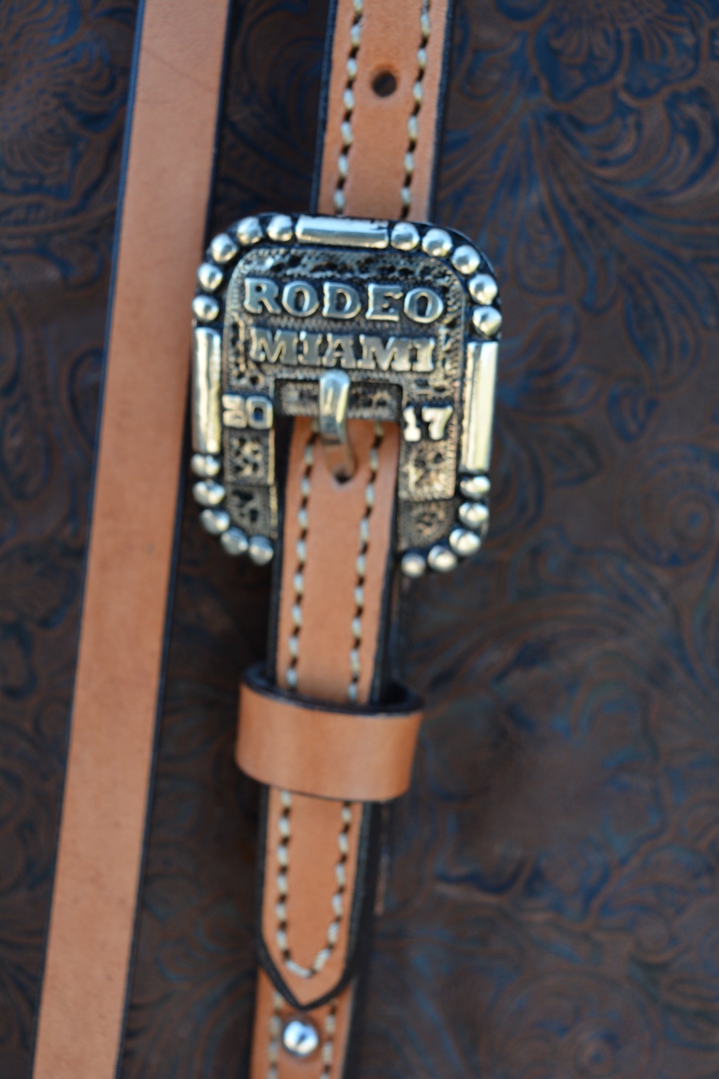 Rodeo Award | Custom Trophy Headstall Buckles w/ 14 custom letters