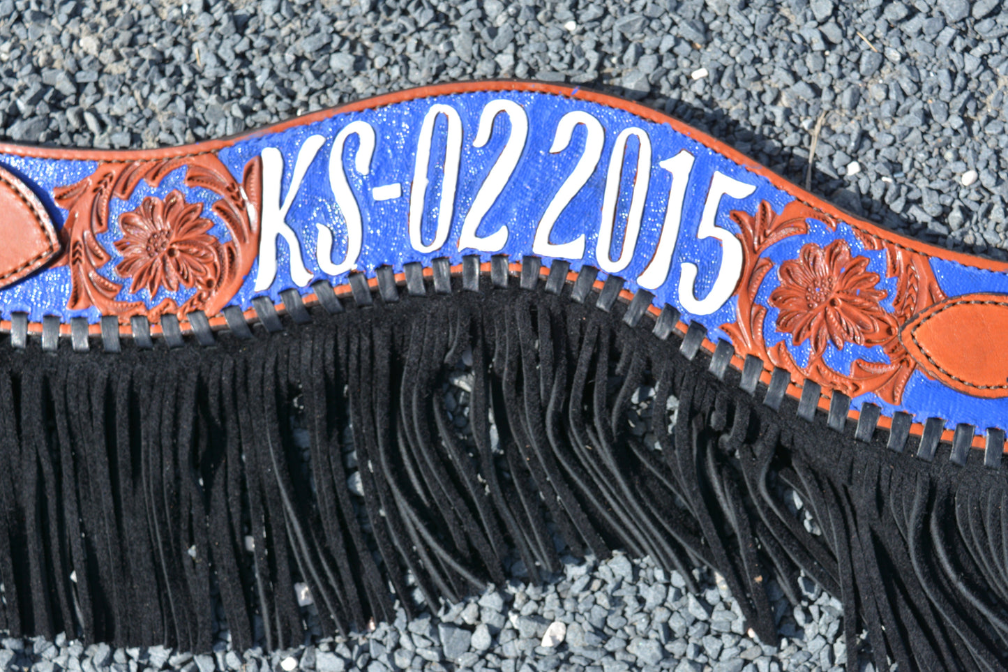 Rodeo Award | 2.5" Wave Breastcollar w/ BGP & Fringe (16)