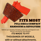 Universal Holster- Cowboy Feather in Golden