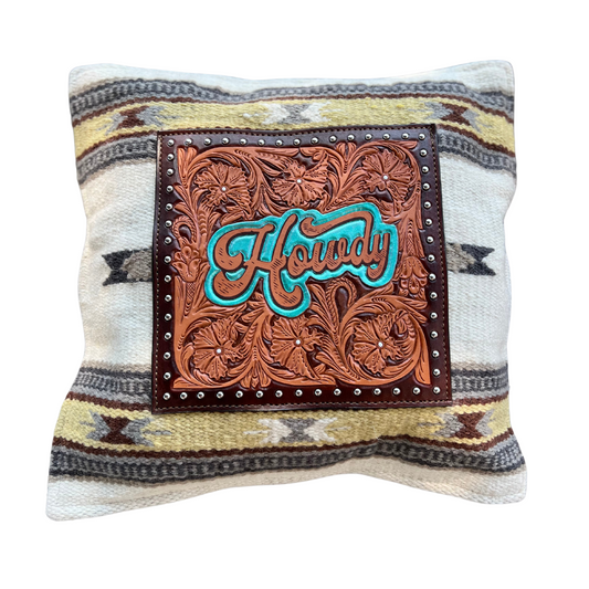 Throw Pillow- Howdy