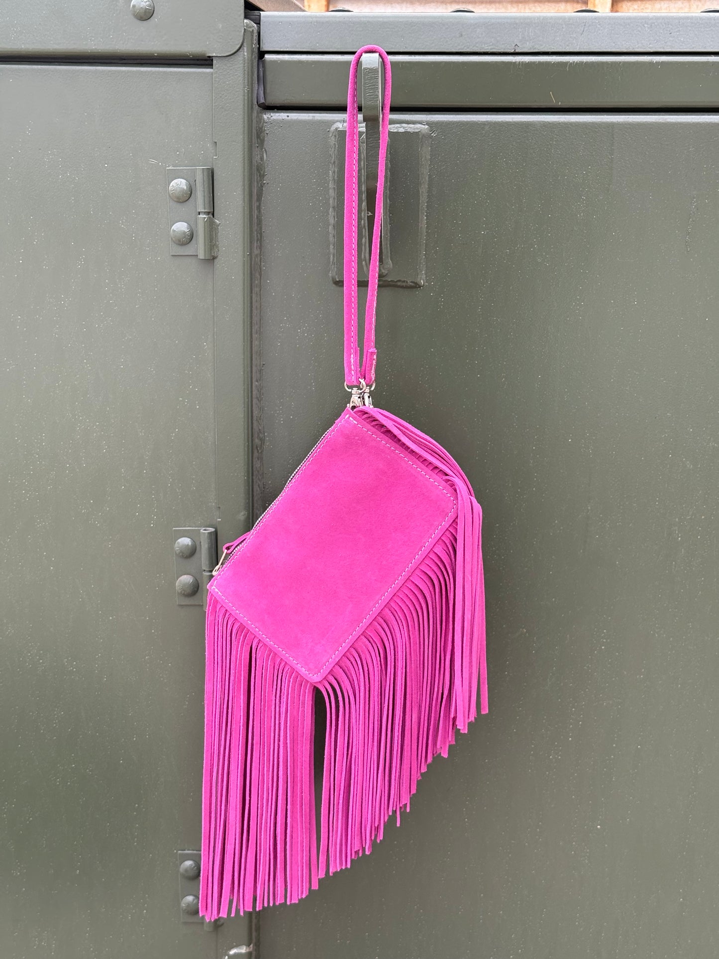 Raglet Bag- Fuchsia Pink