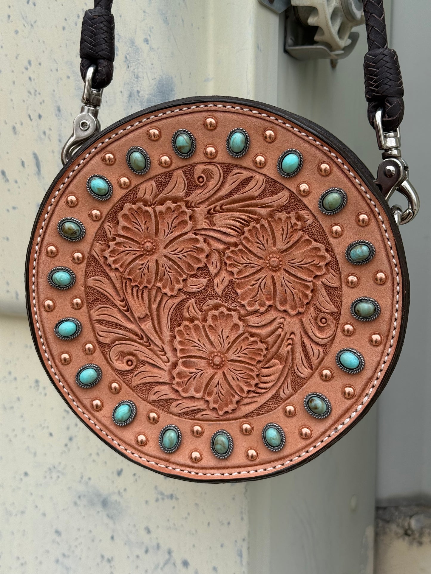 8" Canteen Handbag TP4 Rough-out