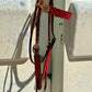 2012 - CBS RED 1.5" Straight Browband
