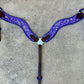 2.5" Wave Breast Collar | 3017 Bandana Purple