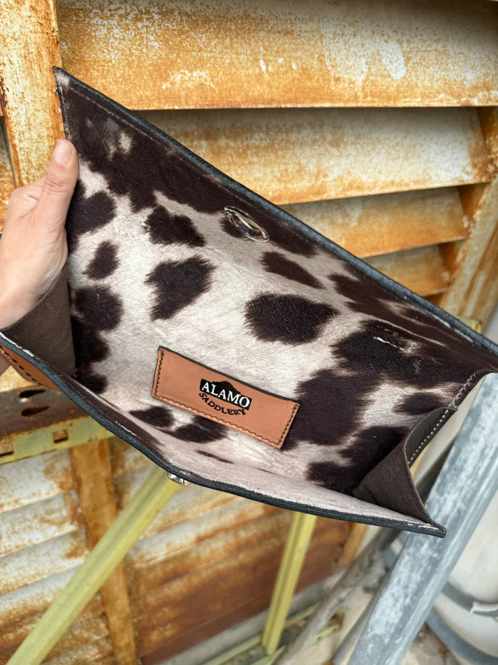 THE RANCH HAND CLUTCH - COWBOY FEATHER