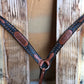 Rodeo Award | 1.75" Contoured Breastcollar w/ overlay & SS spots (8)