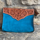 Turquoise Sunrise Travel Bag
