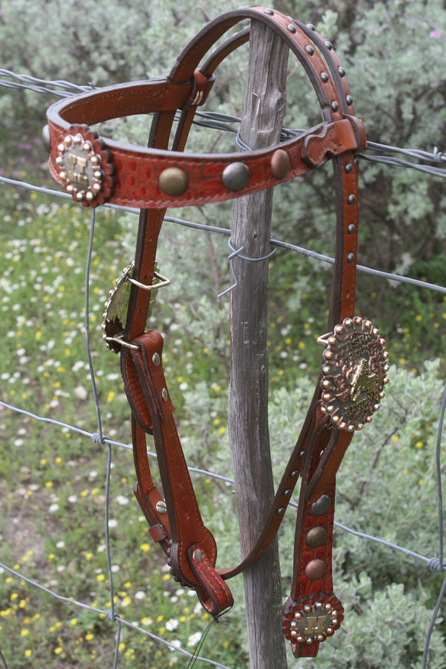 Rodeo Award | Custom Trophy conchos SET OF 4