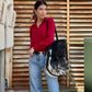 Livestock Tote- Salt & Pepper #1
