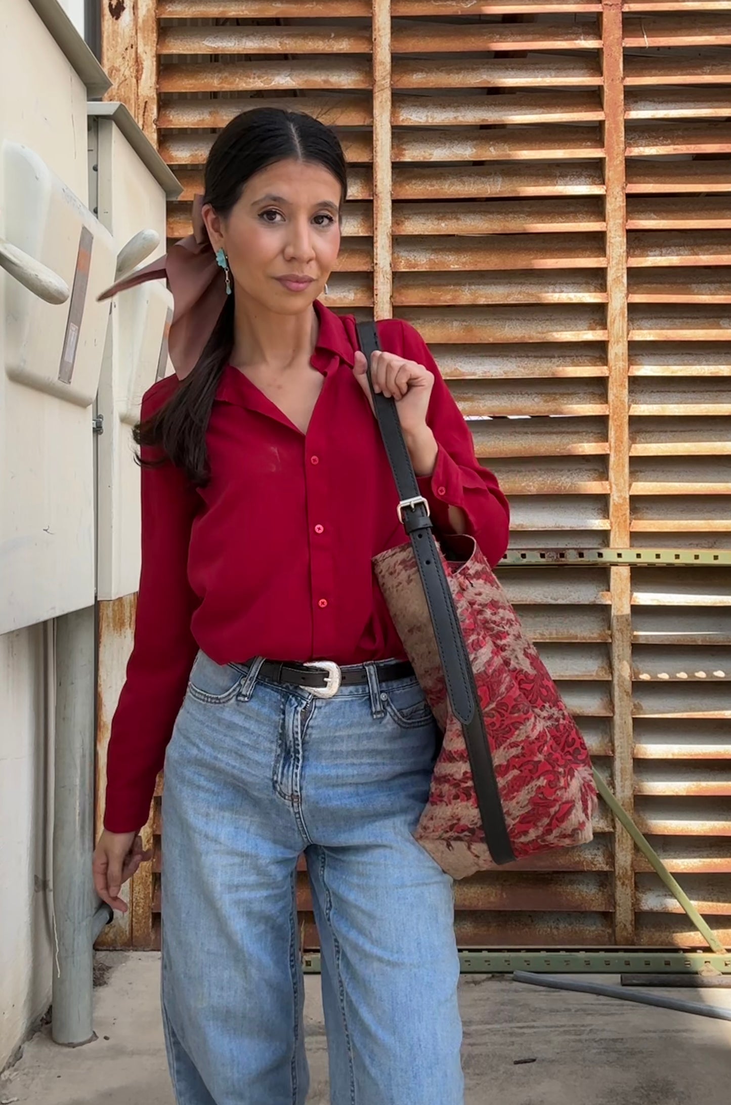 Livestock Tote- Ruby #1