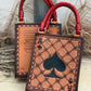 The Card Handbags- Red Ace
