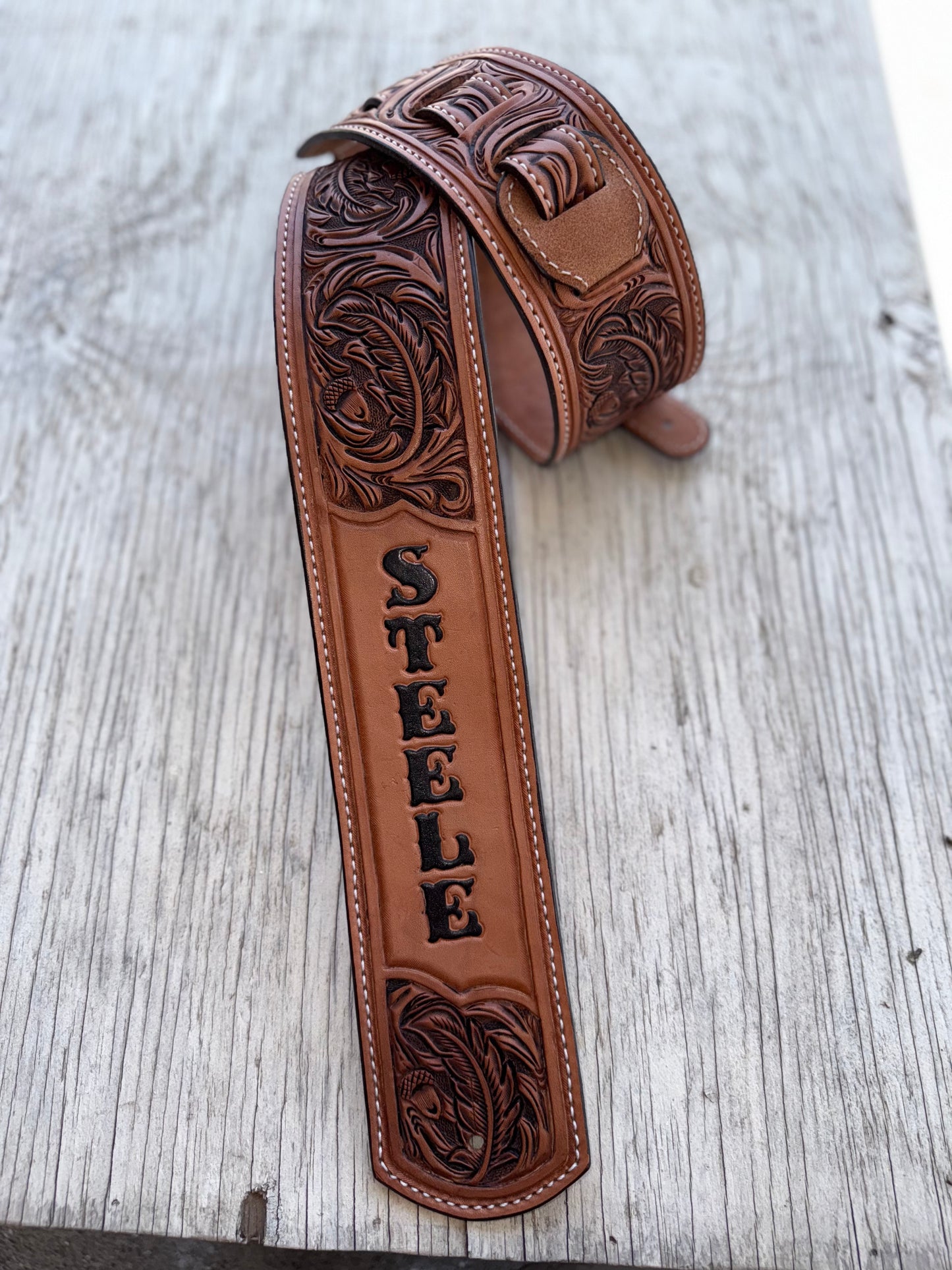 Cowboy Feather - Guitar Strap
