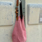 Darlin Duo - Light Pink Suede W/ Rose Strap