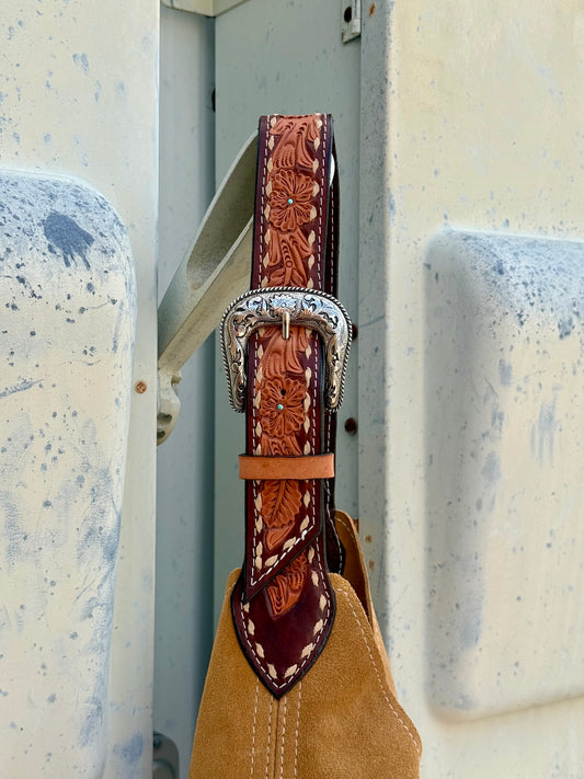 Darlin Duo - Tan with Turquoise Sunset Strap