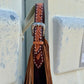 Darlin Duo - Chocolate with Cinnamon Strap with Fringe