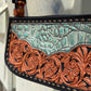 Buckle Bag - Turquoise Gator