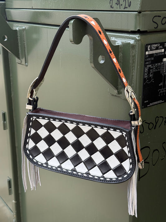 Buckle Bags- Checkered