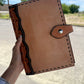 #14 Bible Cover Roughout with floral tooled binder