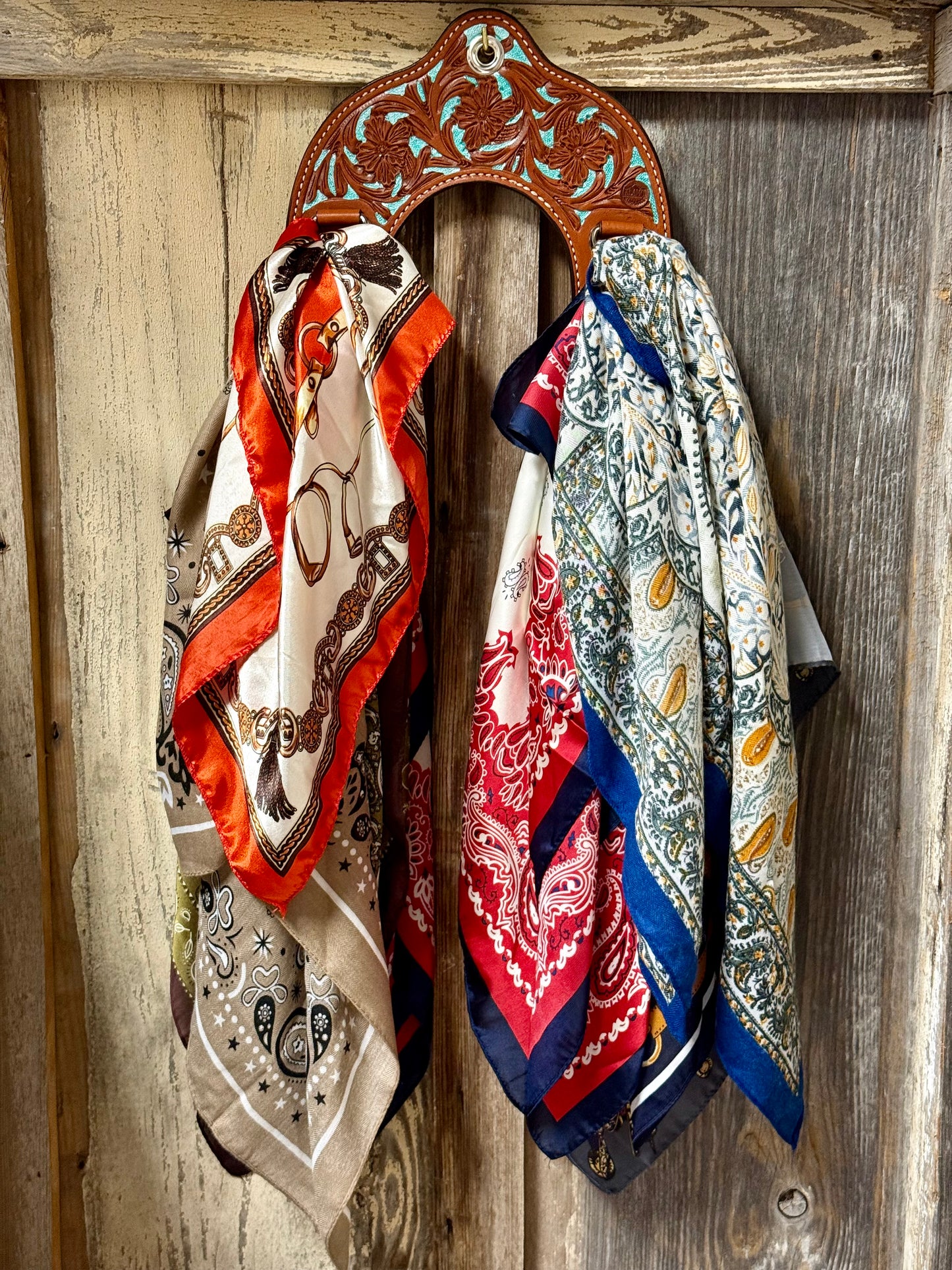 Horse Shoe Wild Rag Holder- FT