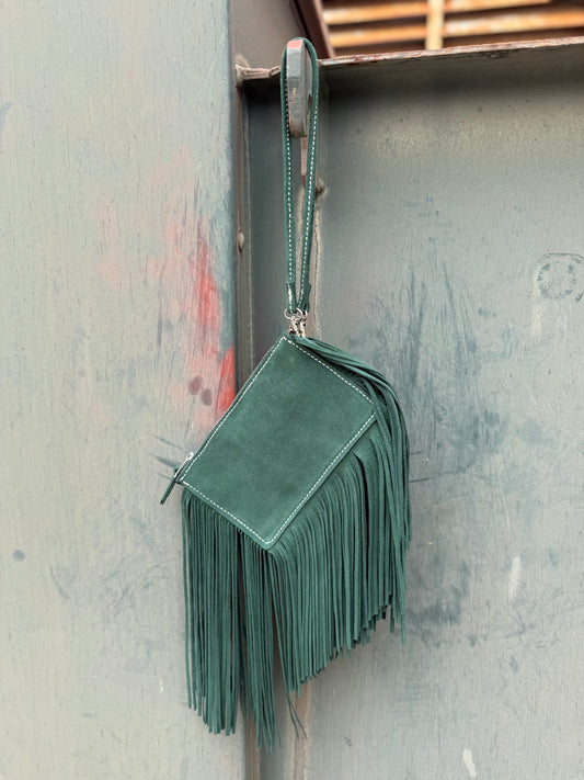Raglet Bag- Emerald