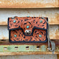 The Cowgirl Clutch- Turquoise (FULL LEATHER)