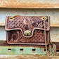 The Cowgirl Clutch- Rose (FULL LEATHER)