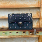 The Cowgirl Clutch- Rhinestone Black Edition (FULL LEATHER)