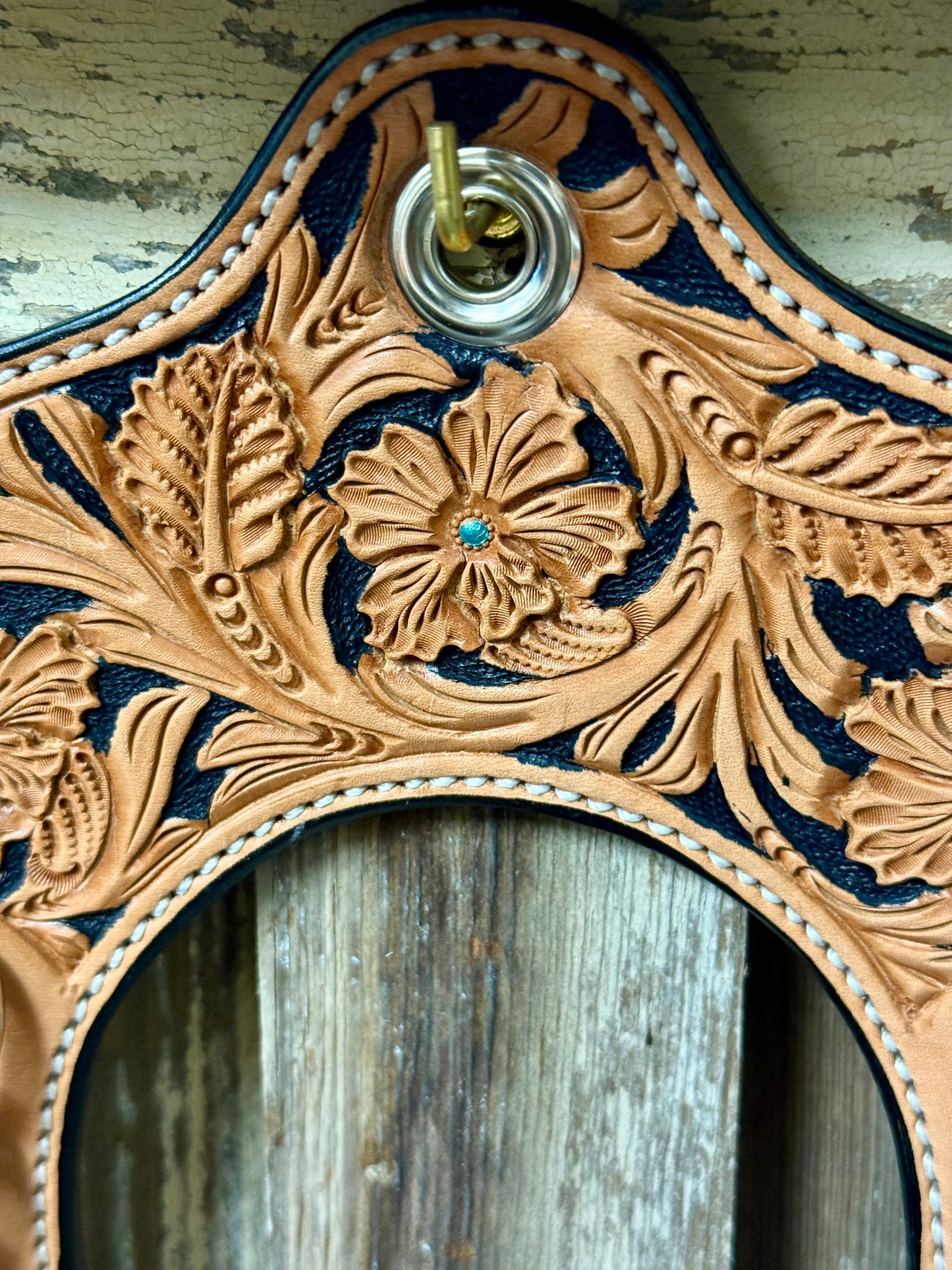 Horse Shoe Wild Rag Holder- El Pinto