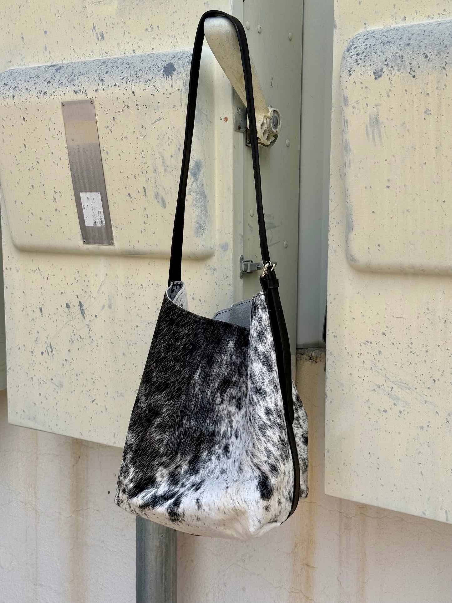 Livestock Tote- Salt & Pepper #3