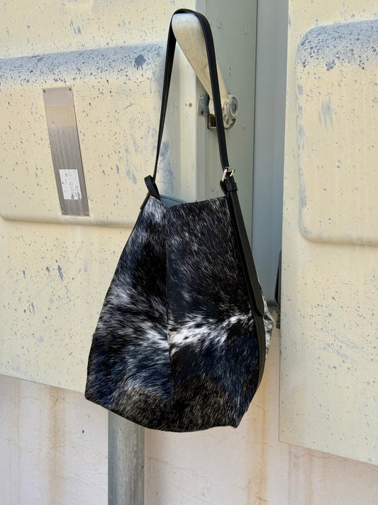 Livestock Tote- Salt & Pepper #2