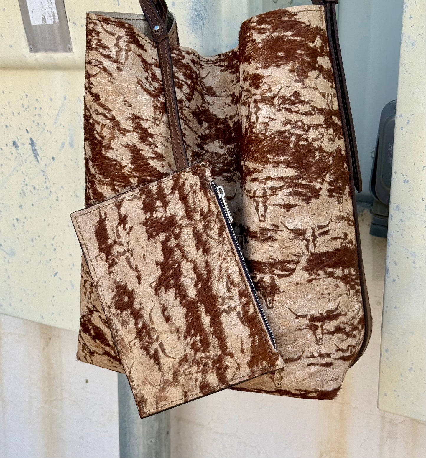Livestock Tote- Longhorn