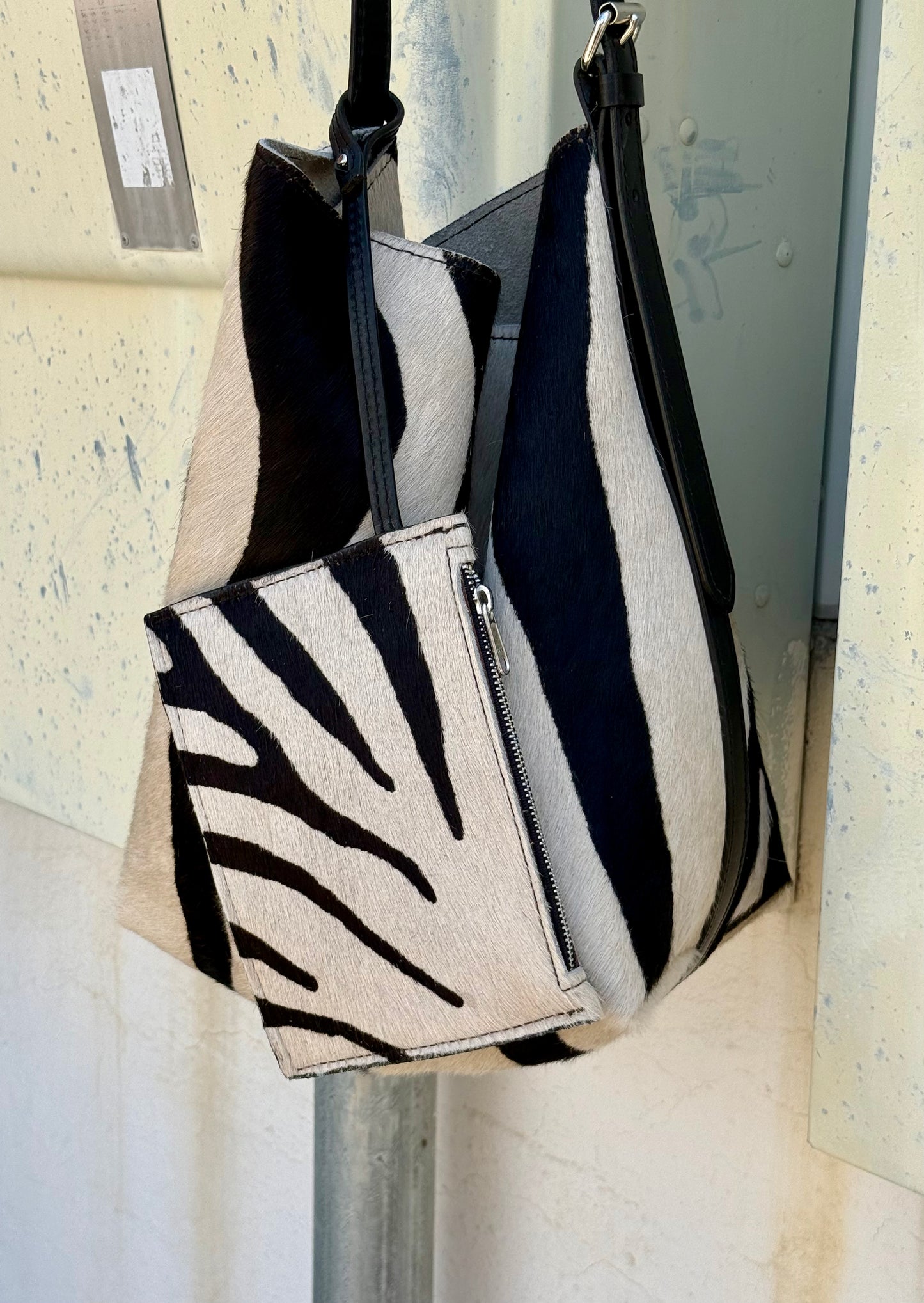 Livestock Tote- Zebra