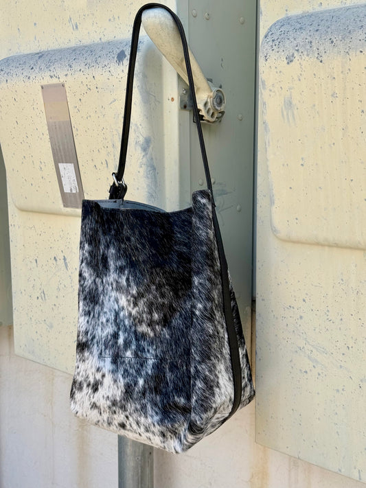 Livestock Tote- Salt & Pepper #1