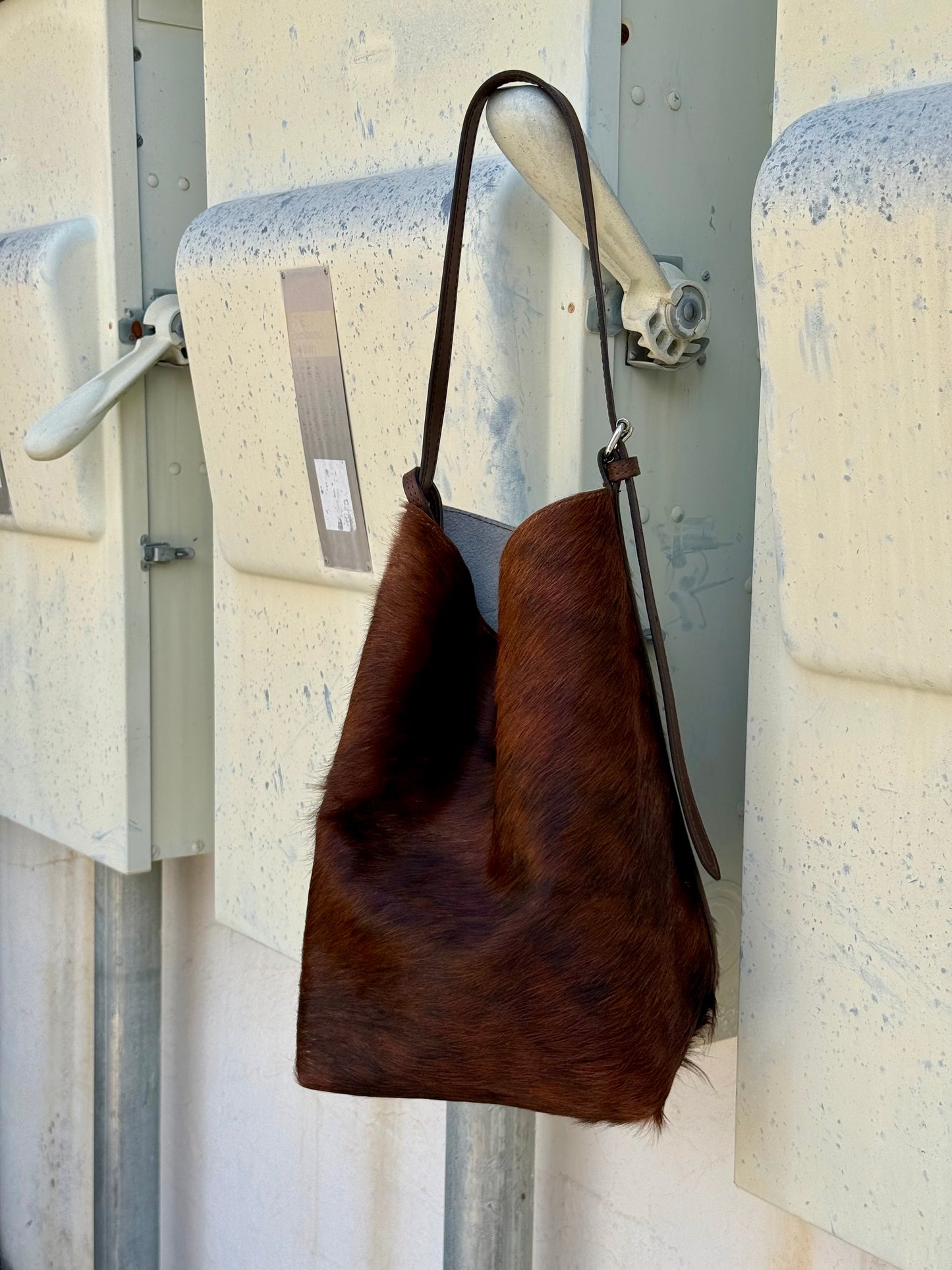 Livestock Tote- Chocolate Brindle #1