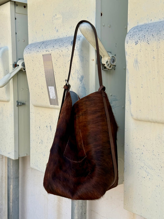 Livestock Tote- Chocolate Brindle #1
