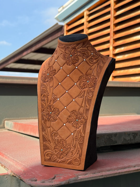 Necklace Display- Cinnamon