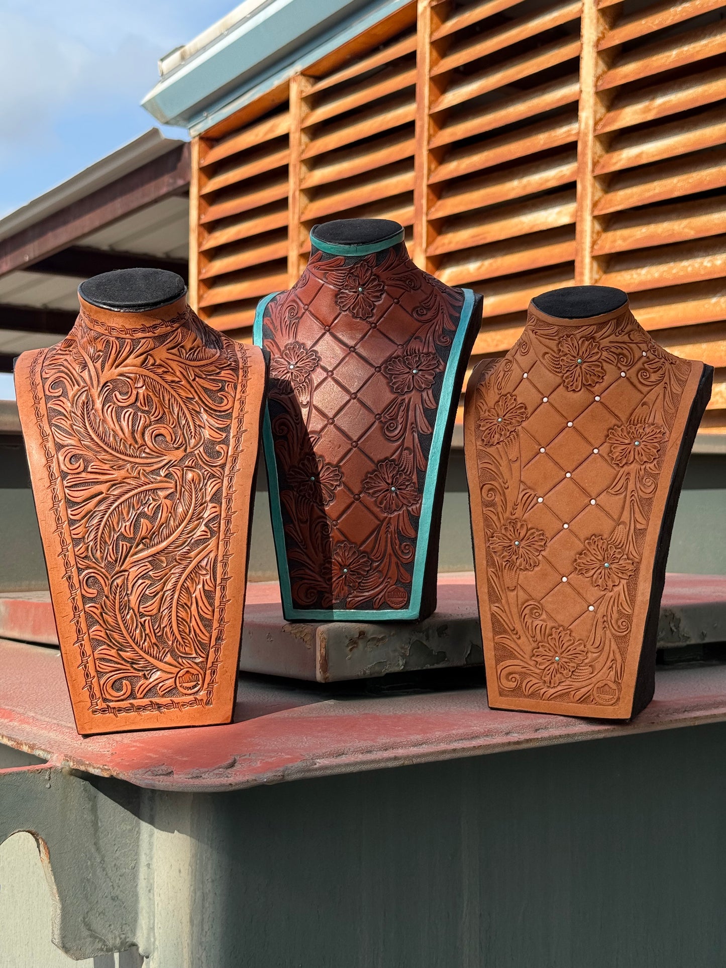 Necklace Display- Cinnamon
