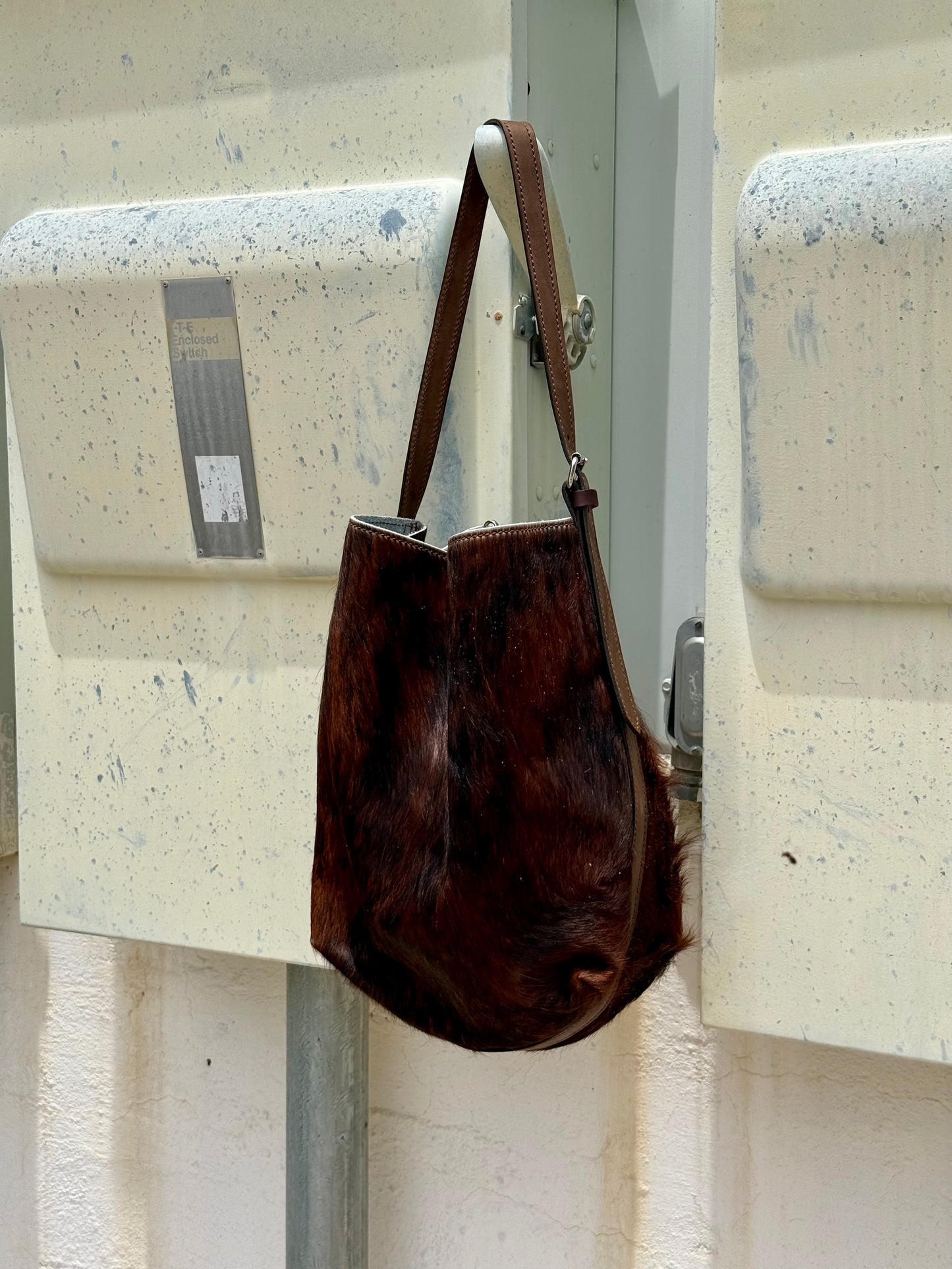 Livestock Tote- Chocolate Brindle #2
