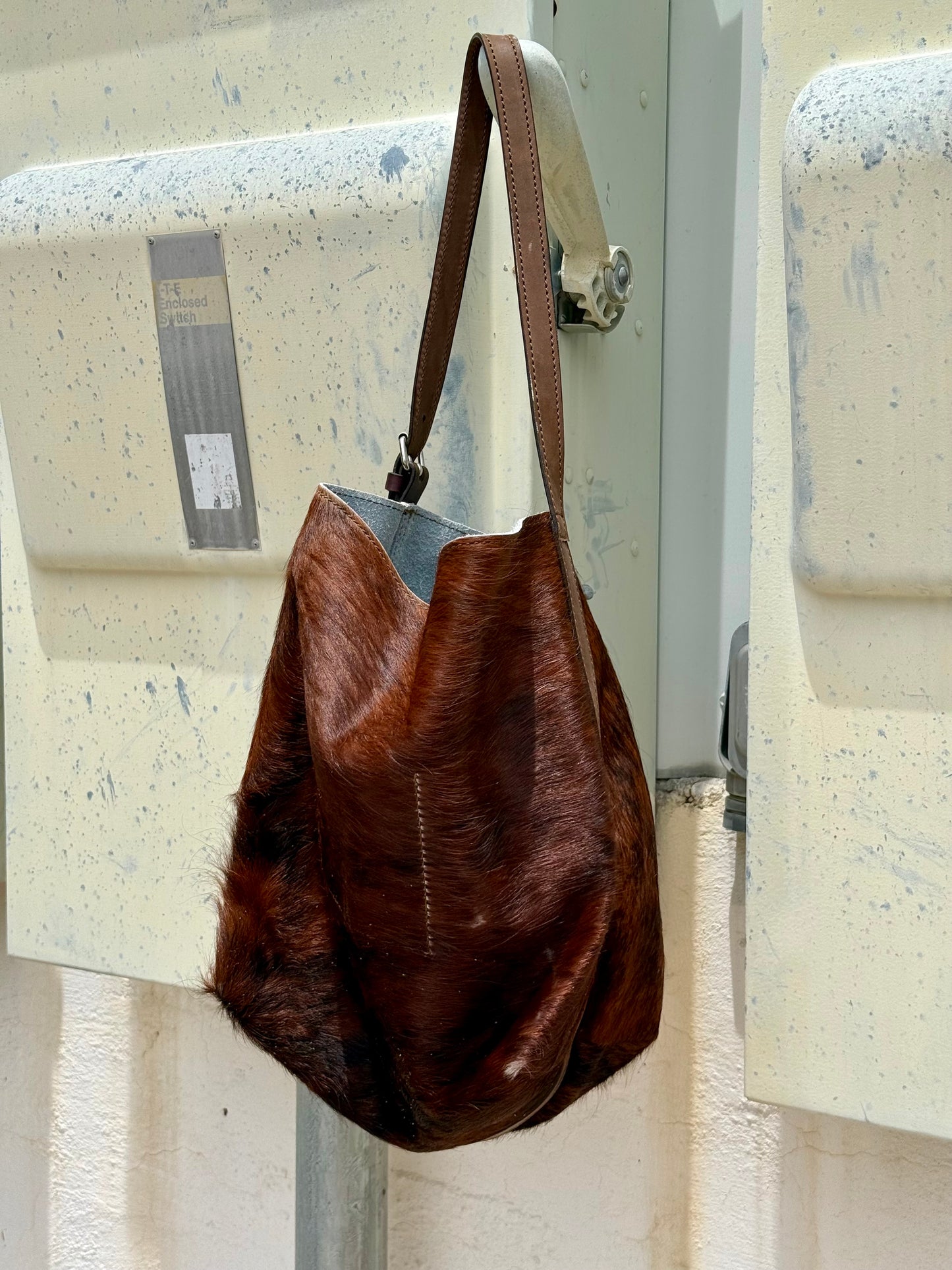 Livestock Tote- Chocolate Brindle #2
