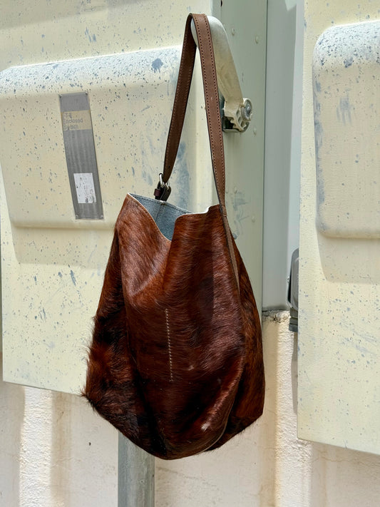 Livestock Tote- Chocolate Brindle #2